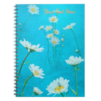 Meadow of daisies notebook