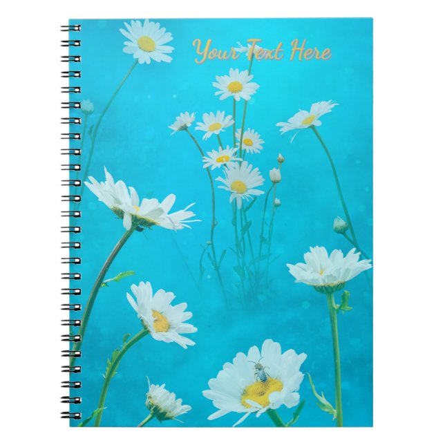 Meadow of daisies notebook (Front)