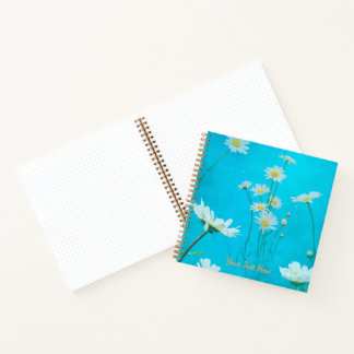 Meadow of daisies notebook