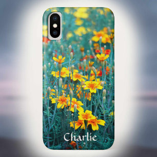 Meadow of Flowers Design iPhone X Case