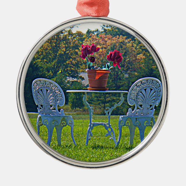 Meadow of Love Metal Tree Decoration (Front)