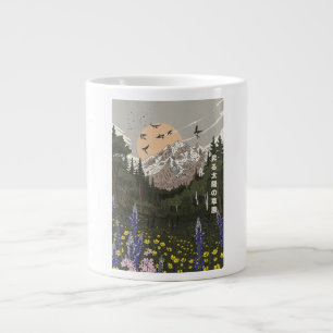 Meadow Of the Rising Sun Large Coffee Mug