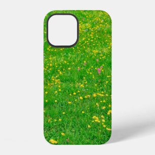 Meadow of wild flowers of the Dolomites Alps on su iPhone 12 Case