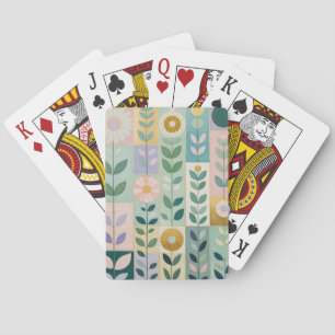Meadow Patchwork Playing Cards