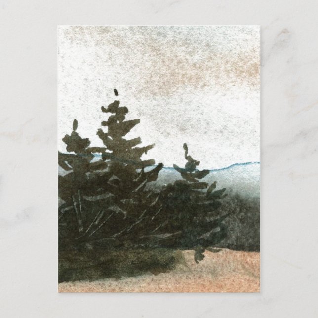 "Meadow Pines" Country Roads Postcard (Front)