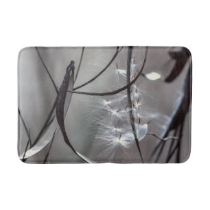Meadow Seeds and Pods Fall  Bath Mat