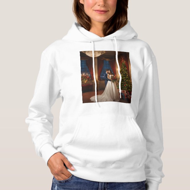  "Meadow Serenity: Wildflower Bliss Design" Hoodie (Front)