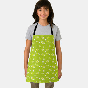 Meadow Stars Daisy Flowers Apron