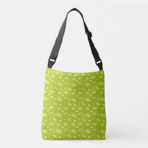Meadow Stars Daisy Flowers Crossbody Bag