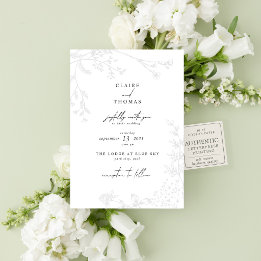 Meadow Suite | Romantic Wildflower Script Wedding