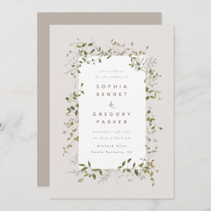 Meadow Vines Invitation