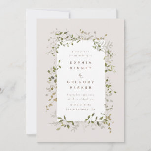 Meadow Vines Invitation