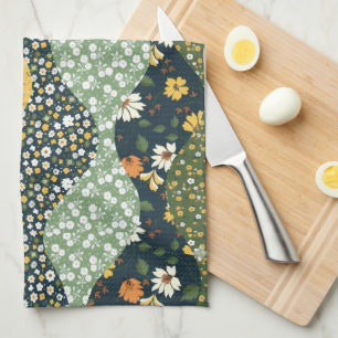 Meadow Waves Tea Towel