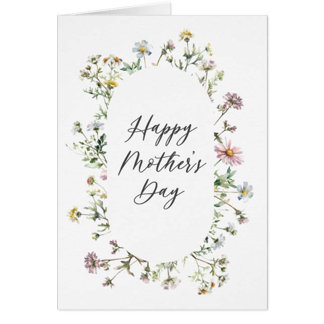 Meadow Wildflower Mothers Day (Front)