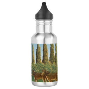 Meadowland (The Pasture), Henri Rousseau, 1910 532 Ml Water Bottle