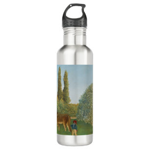 Meadowland (The Pasture), Henri Rousseau,  1910 710 Ml Water Bottle