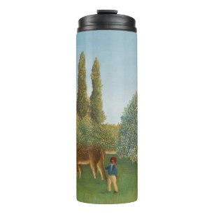 Meadowland (The Pasture), Henri Rousseau,  1910 Thermal Tumbler