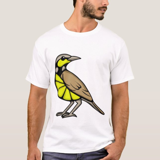 Meadowlark Lemon Bird T-Shirt (Front)