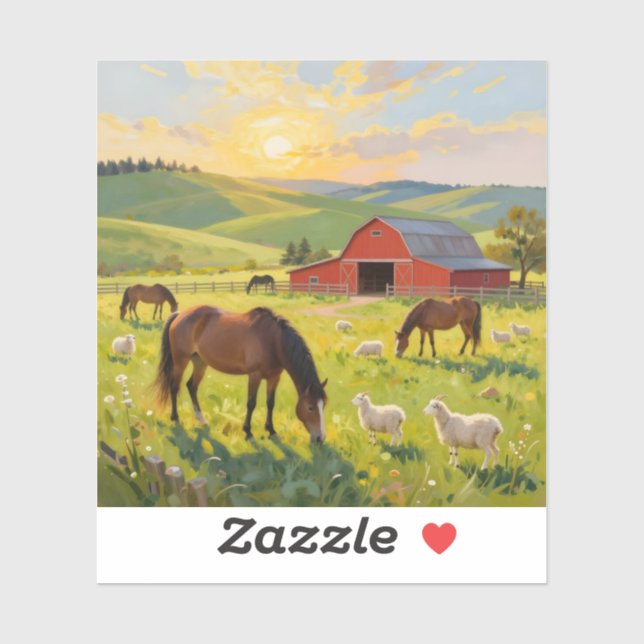 Meadowlight Morning - Square Vinyl  (Sheet)