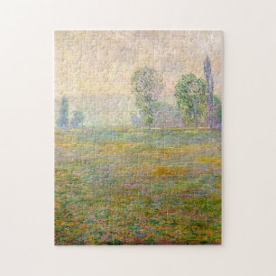 Meadows at Giverny Monet Fine Art Jigsaw Puzzle
