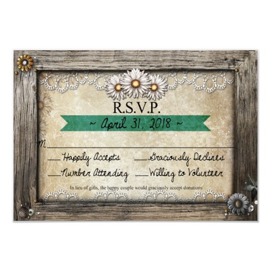 Meagan Frasier RSVP Card