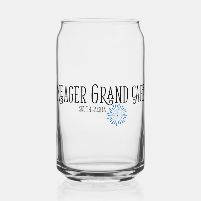 Meagre Grand Drinking Glass (Front)