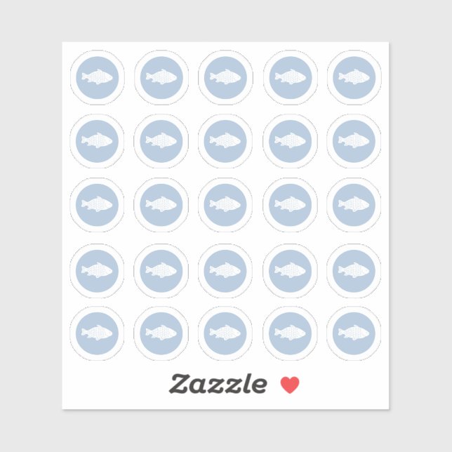 Meal Choice Fish Sticker (Sheet)