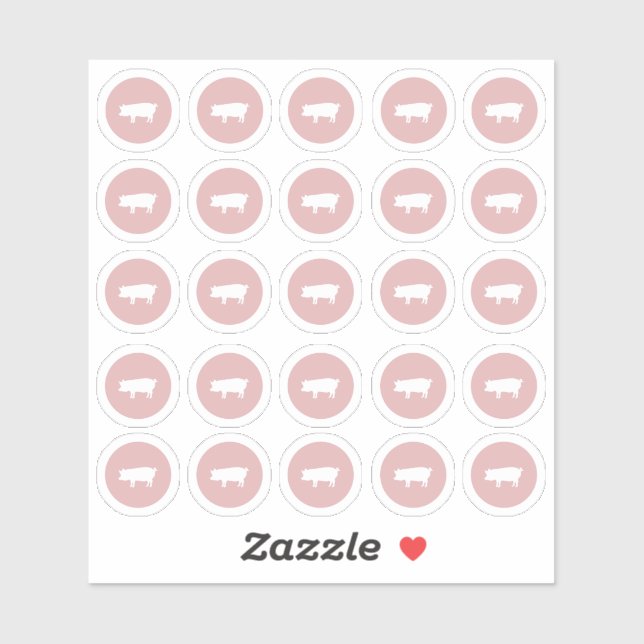 Meal Choice Pork Sticker (Sheet)