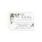 MEAL CHOICE Simple Elegant Eucalyptus Wedding RSVP