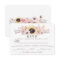 Meal Choice Sunflowers Wedding RSVP Response Card