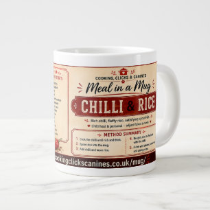 Meal in a Mug — Chilli & Rice Recipe Jumbo Mug