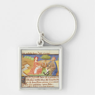 Meal in the Countryside Key Ring