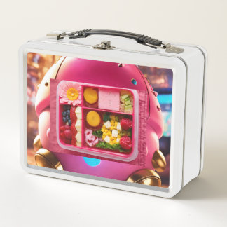 Meal Time Magic Metal Lunch Box
