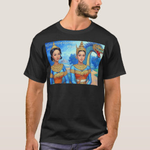 Mealea And A Friend Chill With Rahu T-Shirt