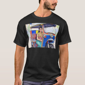 Mealea Rides A Self-Driving Tuk Tuk XII T-Shirt