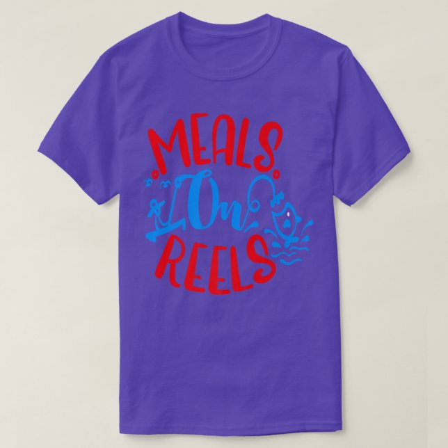 Meals on Reels  T-Shirt (Design Front)