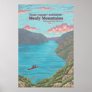 Mealy Mountains National Park Reserve Canada Poster