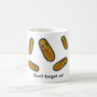 Mean Bacteria Cartoon Character Coffee Mug