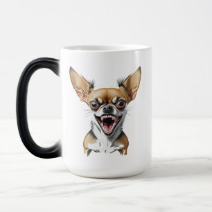 Mean Chihuahua   Funny Dogs Magic Mug