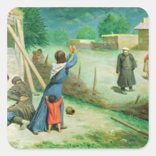 Mean Collection, 1891 Square Sticker