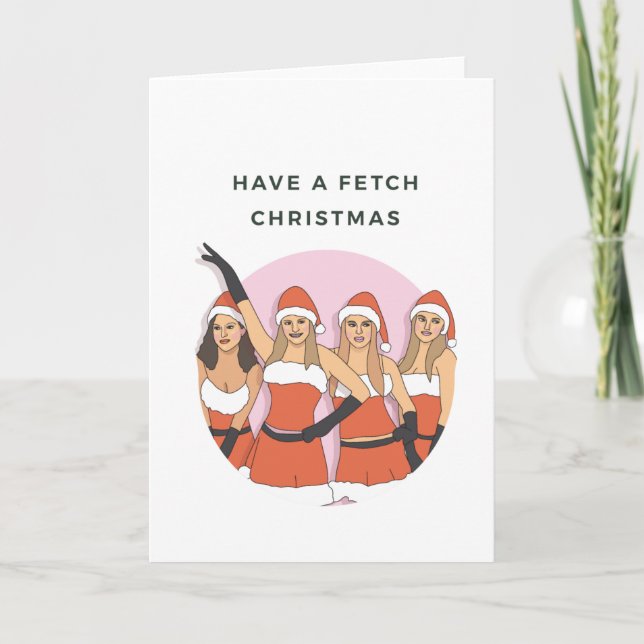 Mean Girls - Fetch Christmas Card (Front)