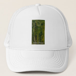 mean green trucker hat