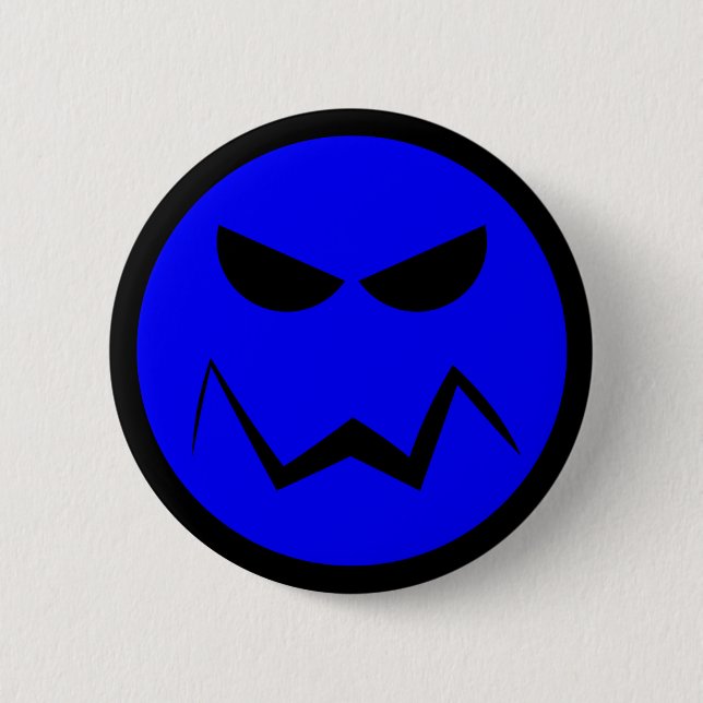 Mean Mister Face Button (Front)