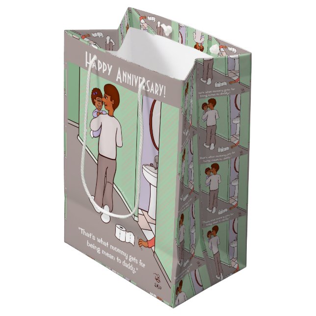 Mean Mummy Gift Bag (Front Angled)