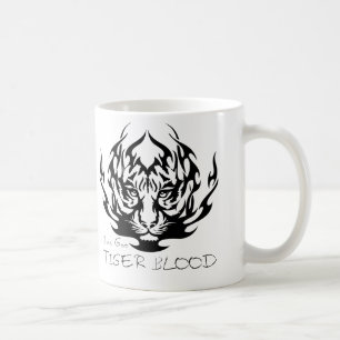MEAN SHEEN TIGER BLOOD COFFEE MUG