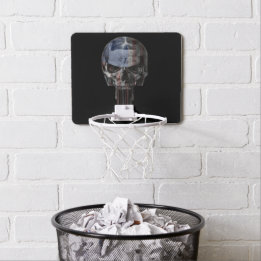 Mean Skull Mini Basketball Hoop