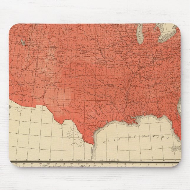 Mean temperature mouse mat (Front)