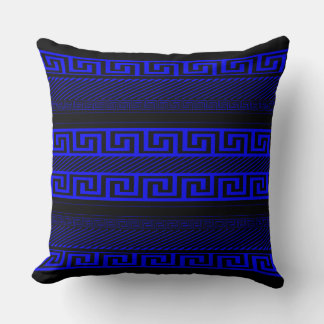 Meander Line Art Cushion