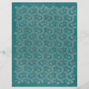 Meandering Vine Scrapbook Paper