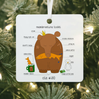 Meanderventures Toolkit No. 480 Otis  Metal Tree Decoration